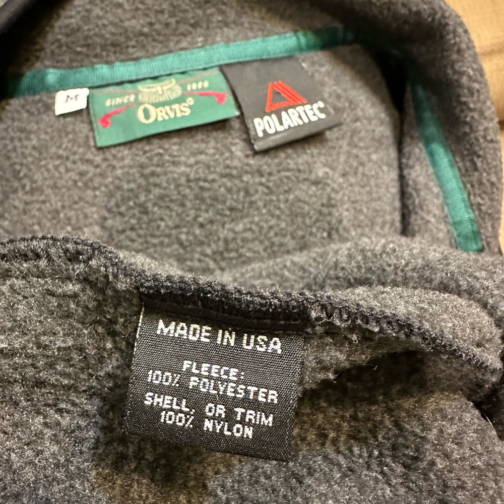 Orvis Polartec pullover jacket - Picture 4 of 4